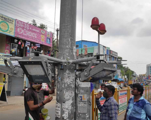 High Mast Pole Erection Team in Chennai
